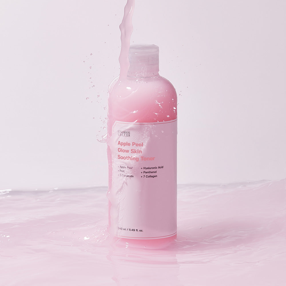 [SUNGBOON EDITOR] Apple Peel Glow Skin Soothing Toner 350ml