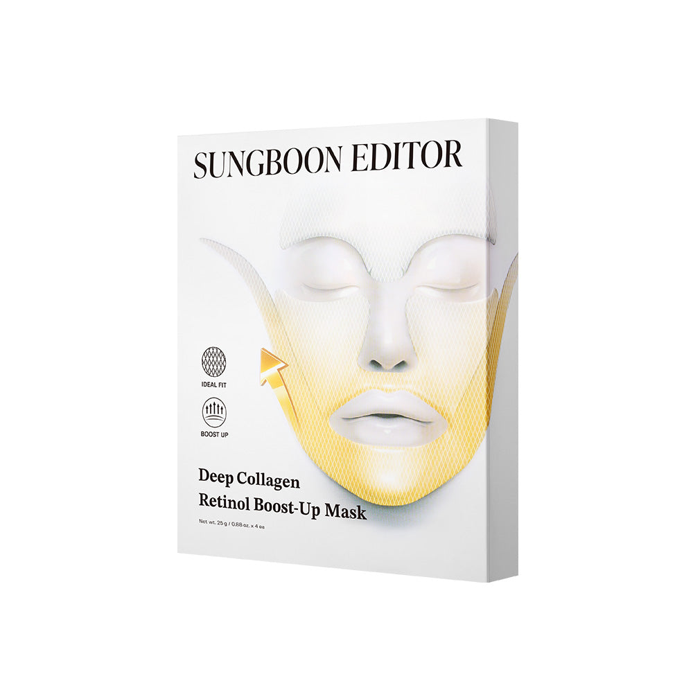 [SUNGBOON EDITOR] Deep Collagen Retinol Tension Boost Up Mask Set 4pcs