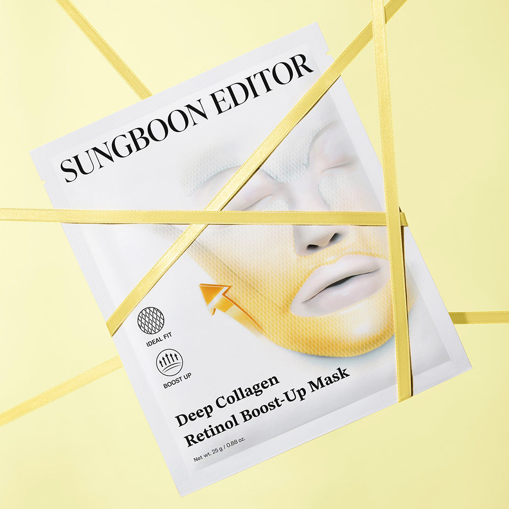 [SUNGBOON EDITOR] Deep Collagen Retinol Tension Boost Up Mask Set 4pcs