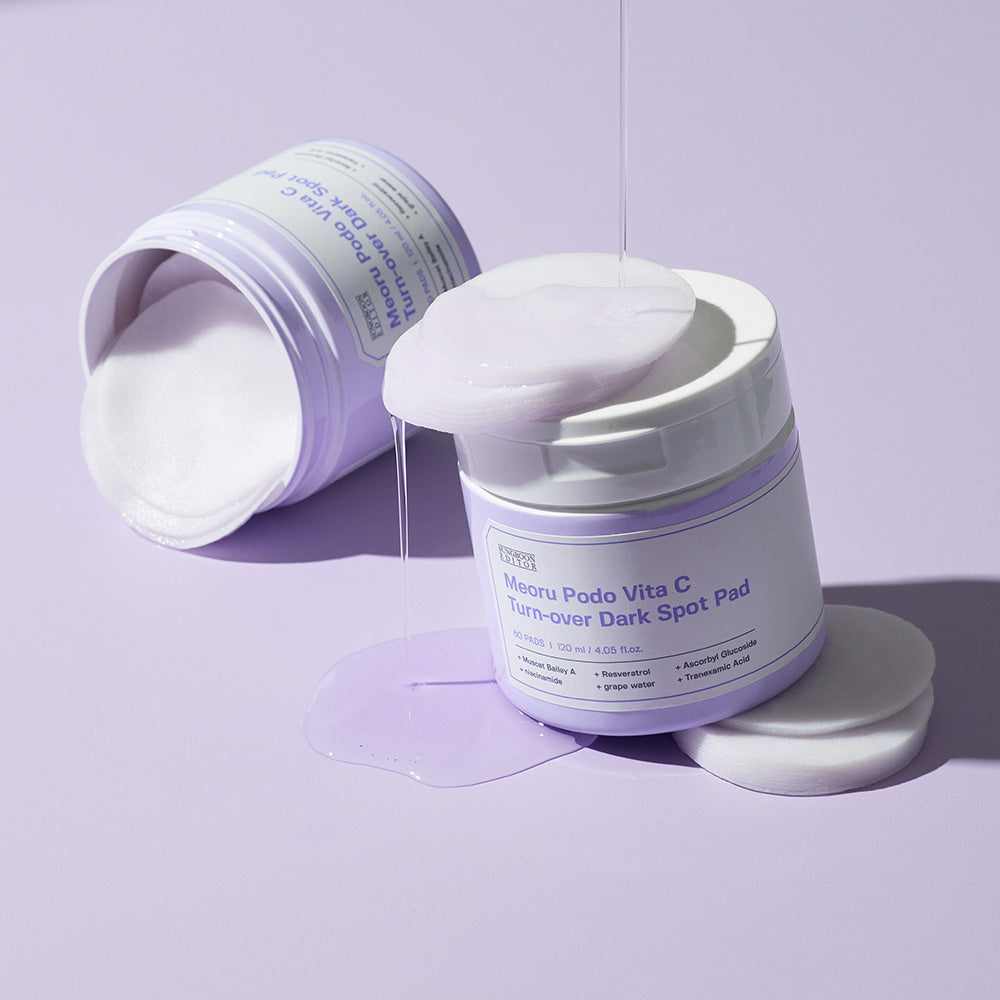 [SUNGBOON EDITOR] Meoru Podo Vita C Turn-over Dark Spot Pad 60pcs, 140ml