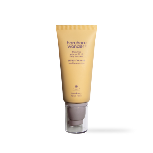 [haruharuwonder] Black Rice Moisture Airyfit Daily Sunscreen Unscented SPF50+ 50ml