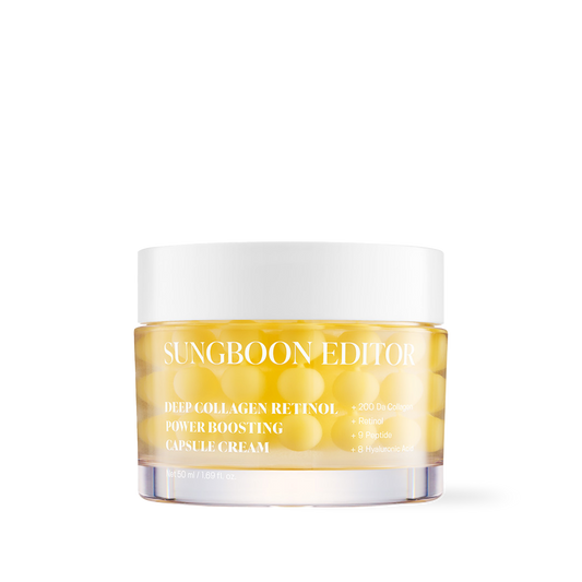 [SUNGBOON EDITOR] Deep Collagen Retinol Power Boosting Capsule Cream 50ml
