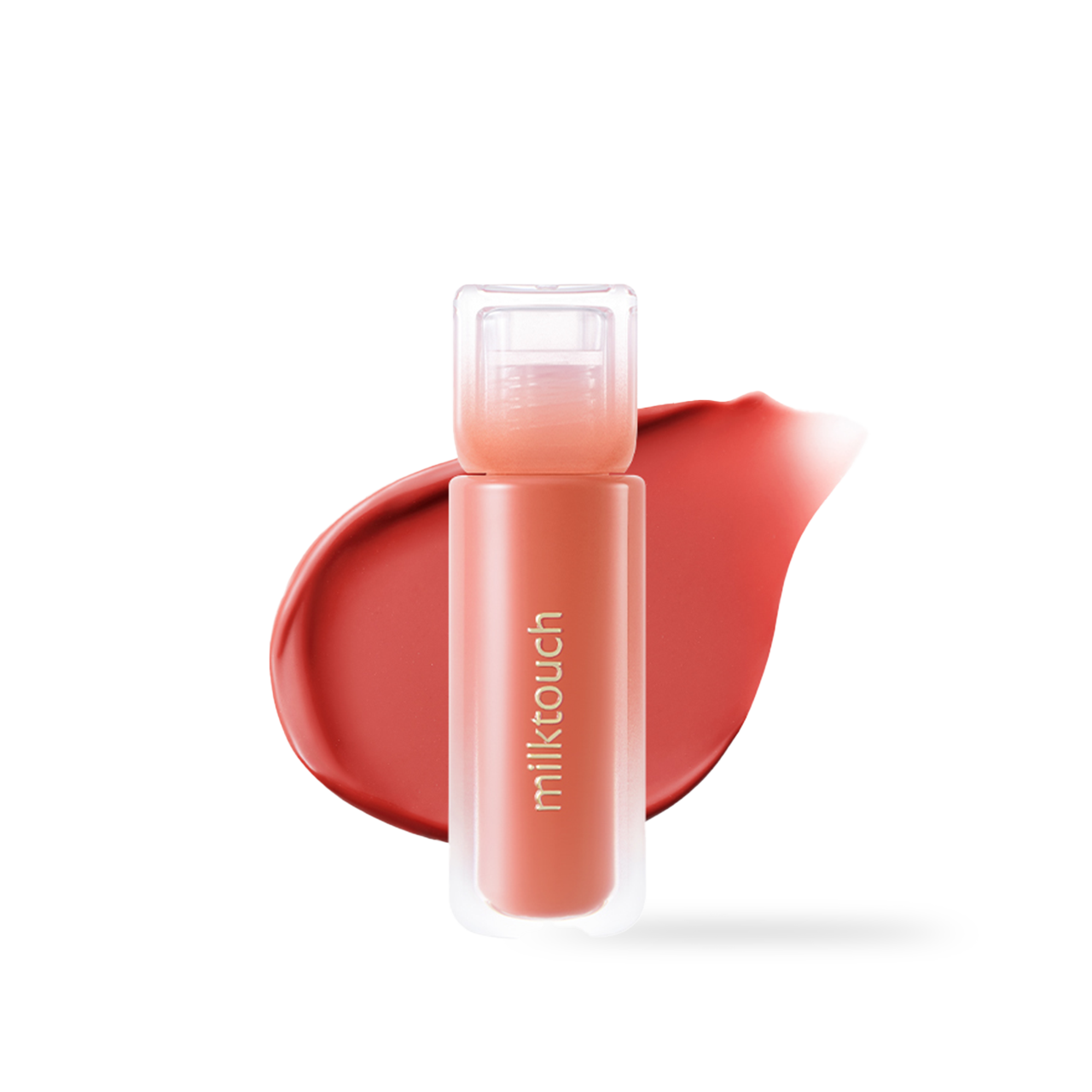 [milktouch] Dew Stain Sheer Lip Gloss 05 Peach Drop 4g