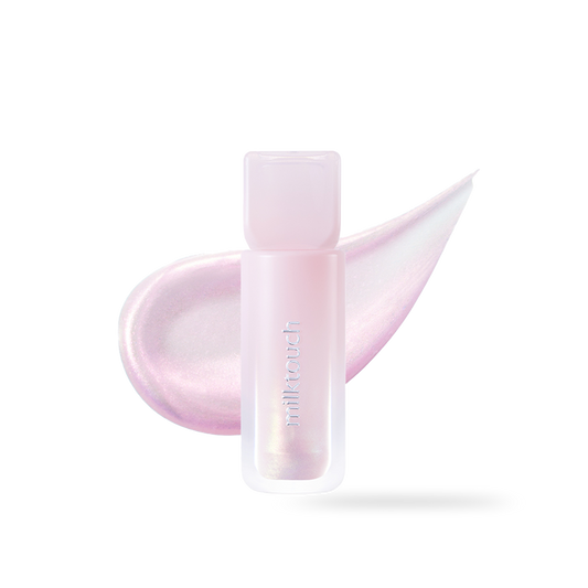 [milktouch] Dew Stain Sheer Aurora Gloss #02 BABY DEW 4g