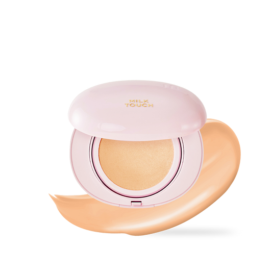 [milktouch] All-day Skin Fit Milky Glow Cushion #23W Vanilla Beige 15g