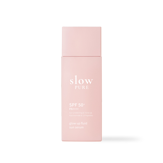 [slowpure] glow up fluid sun serum SPF50+ PA++++ 50ml