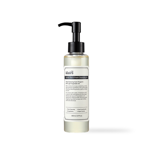 [Dear Klairs] Gentle Black Fresh Cleansing Oil 150ml