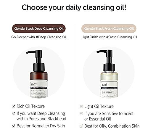 [Dear Klairs] Gentle Black Fresh Cleansing Oil 150ml