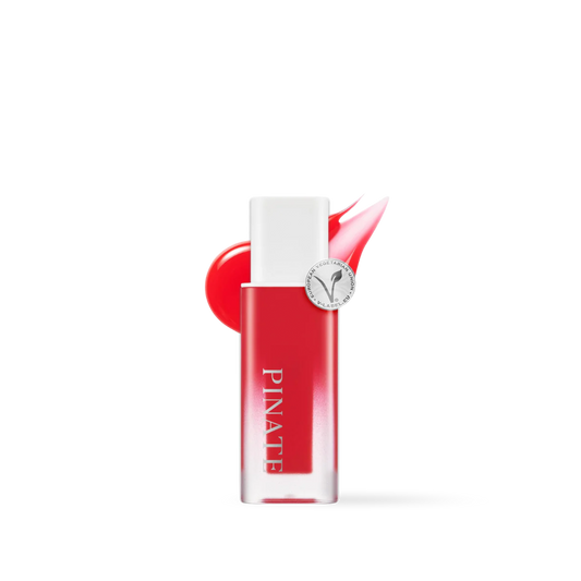 [Pinate] Natural Bloom Lip Oil Serum - Red Camellia