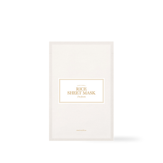 [ImFrom] Rice Sheet mask 20ml (1ea)