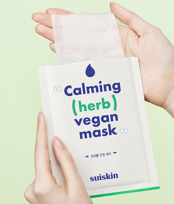 [Suiskin] Calming (herb) Vegan Mask box