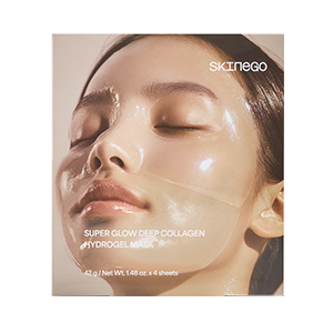 [Skinego] Super Glow Deep Collagen Hydrogel Mask 8ea