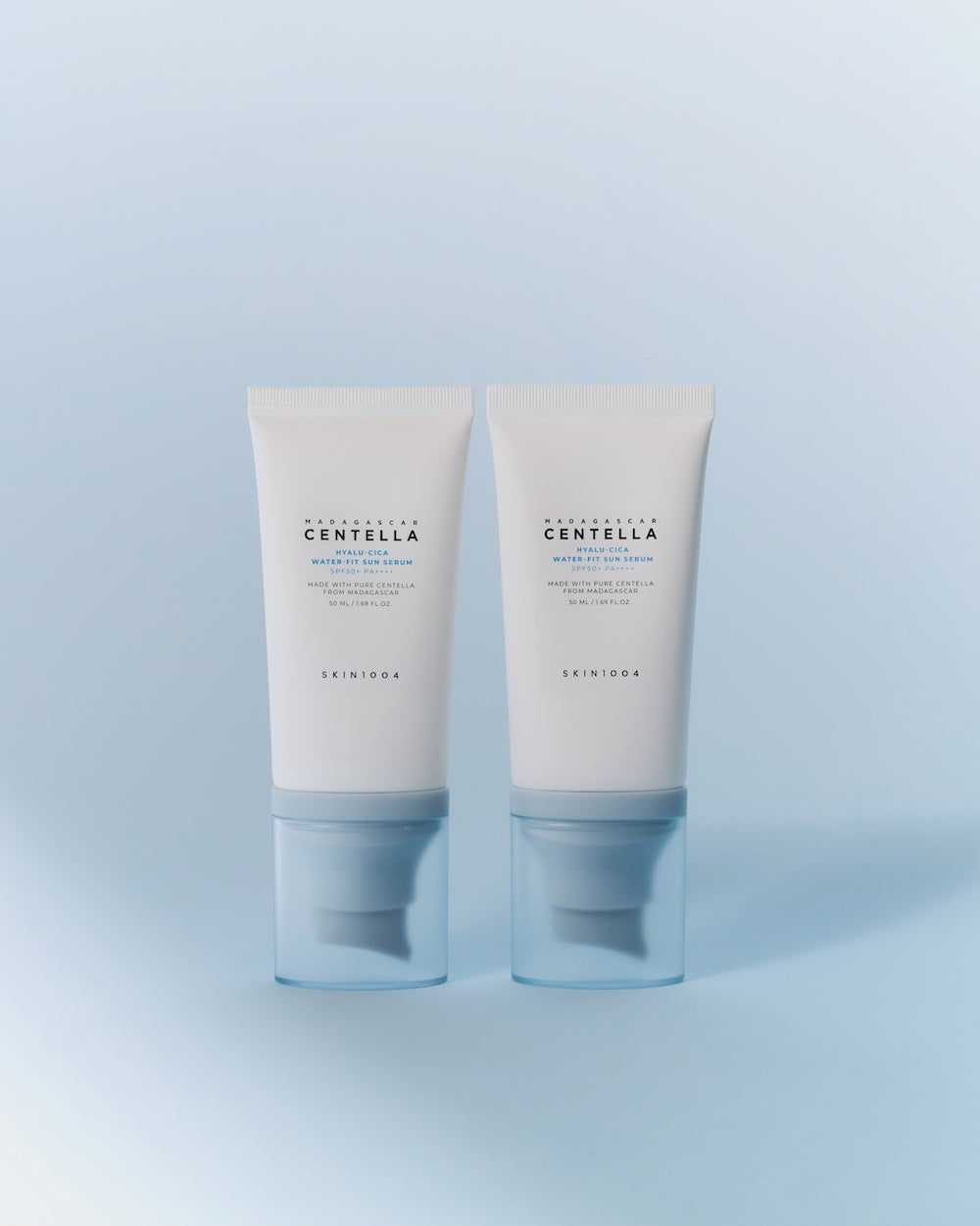 [Skin1004] Madagascar Centella Hyalu-Cica Water-Fit Sun Serum Twin Pack 50ml*2