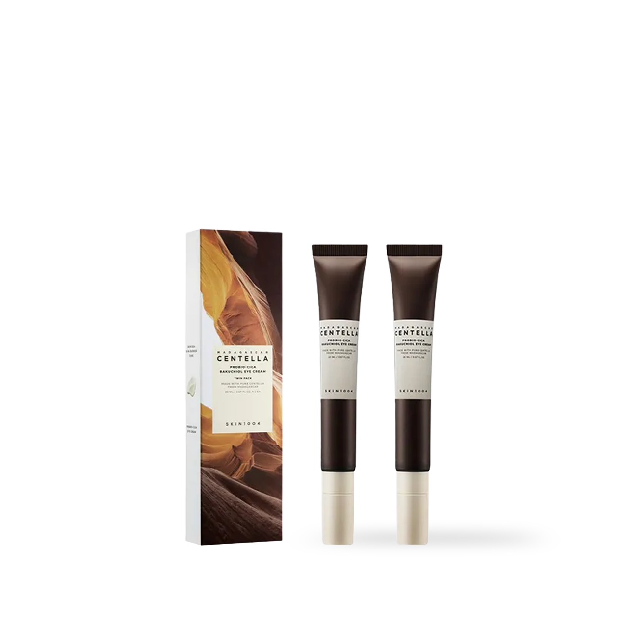 [Skin1004] Madagascar Centella Probio-cica Bakuchiol Eye Cream Twin Pack 20ml*2