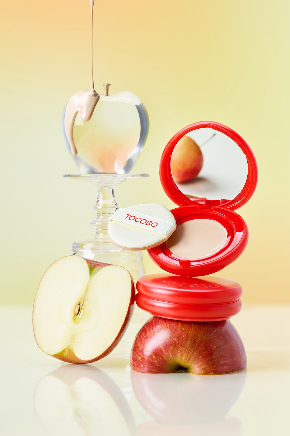 [Tocobo] Apple Dewy Fit Cushion REFILL SET - 6 Colors