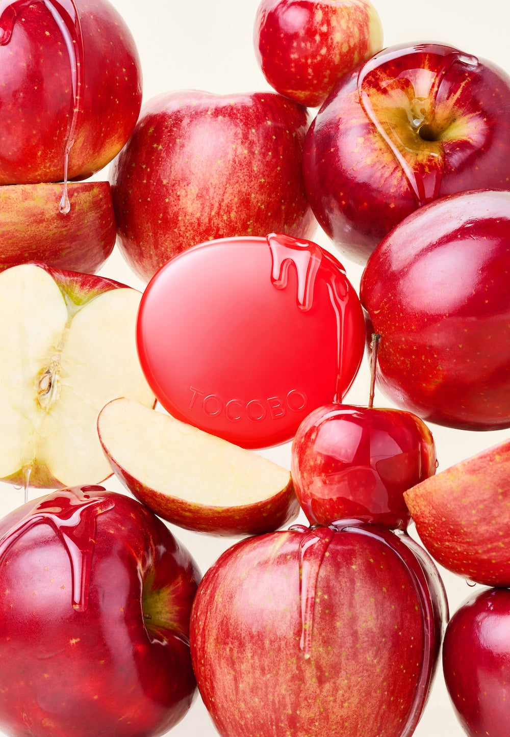 [Tocobo] Apple Dewy Fit Cushion - 6 Colors with Refill Set