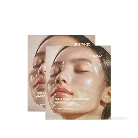 [Skinego] Super Glow Deep Collagen Hydrogel Mask - 2 Size