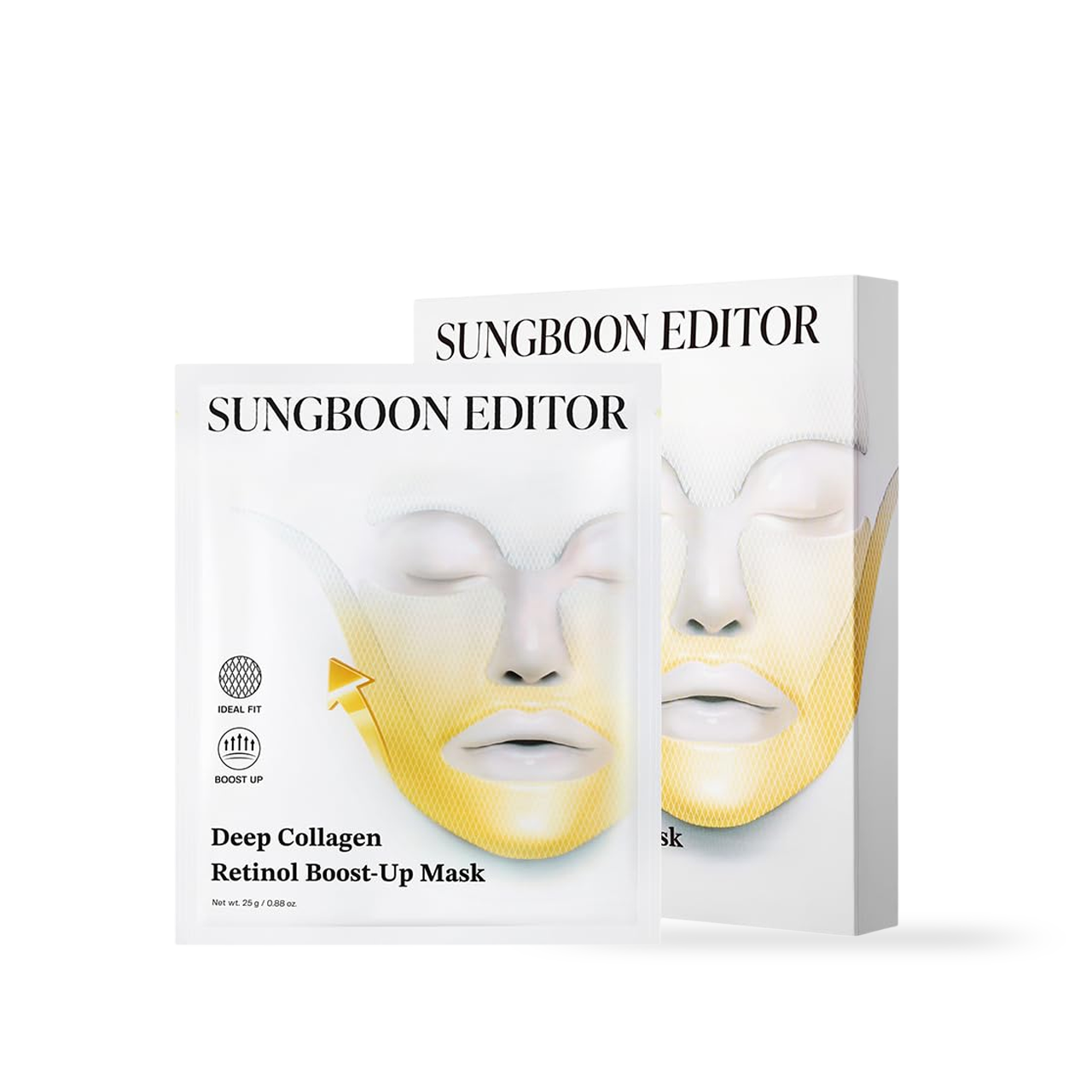 [SUNGBOON EDITOR] Deep Collagen Retinol Tension Boost Up Mask Set 4pcs