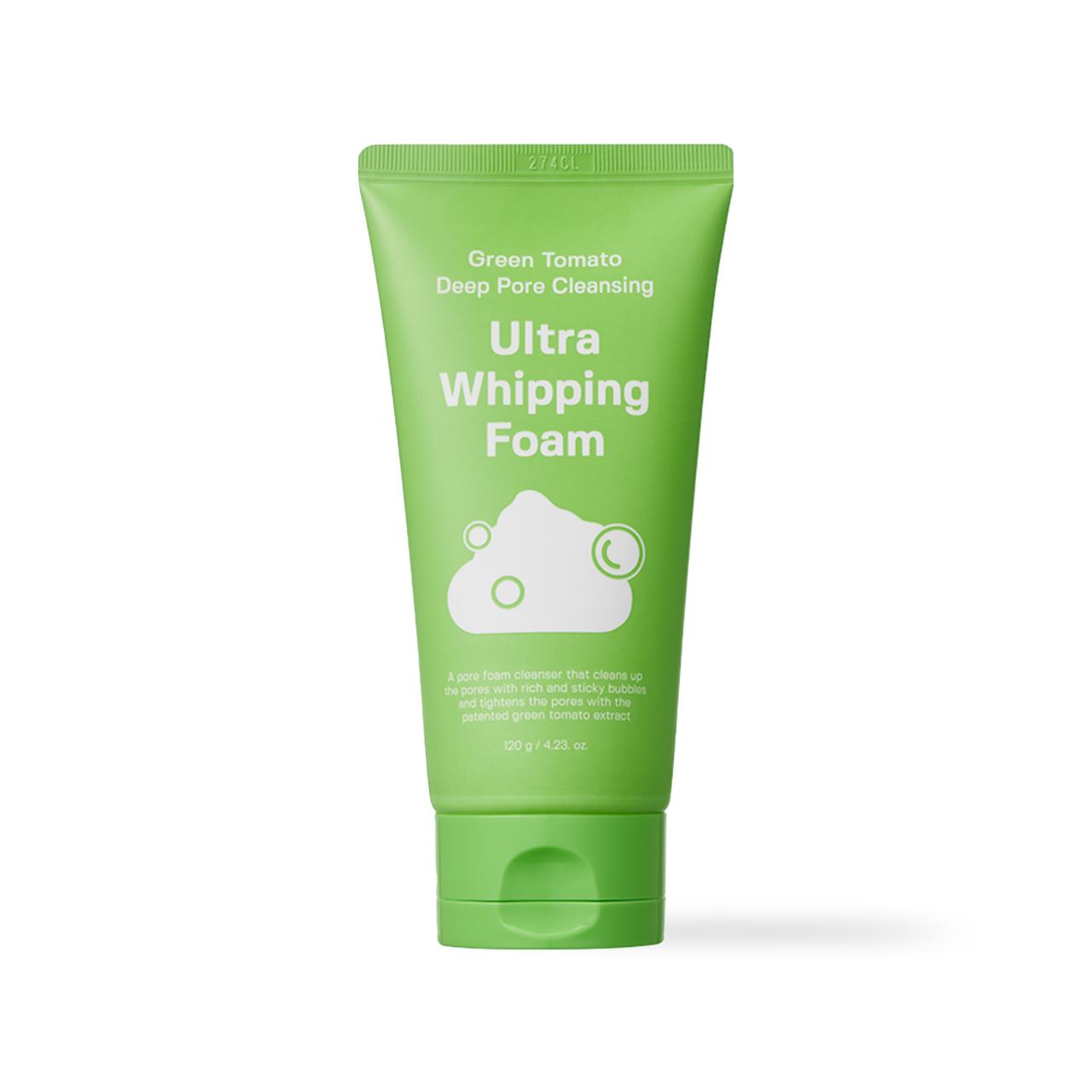 [SUNGBOON EDITOR] Green Tomato Deep Pore Cleansing Ultra Whipping Foam 120g