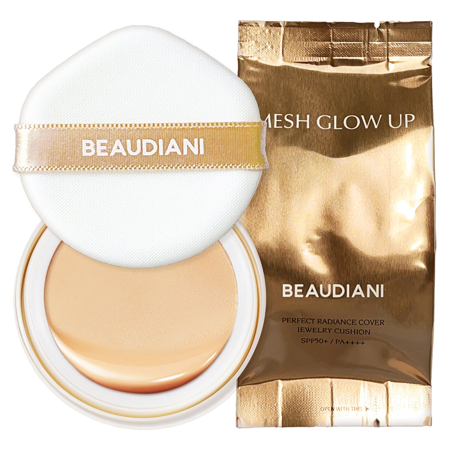 [Beaudiani] Mesh Glow Up Cushion Refill 12g - 3 Colors