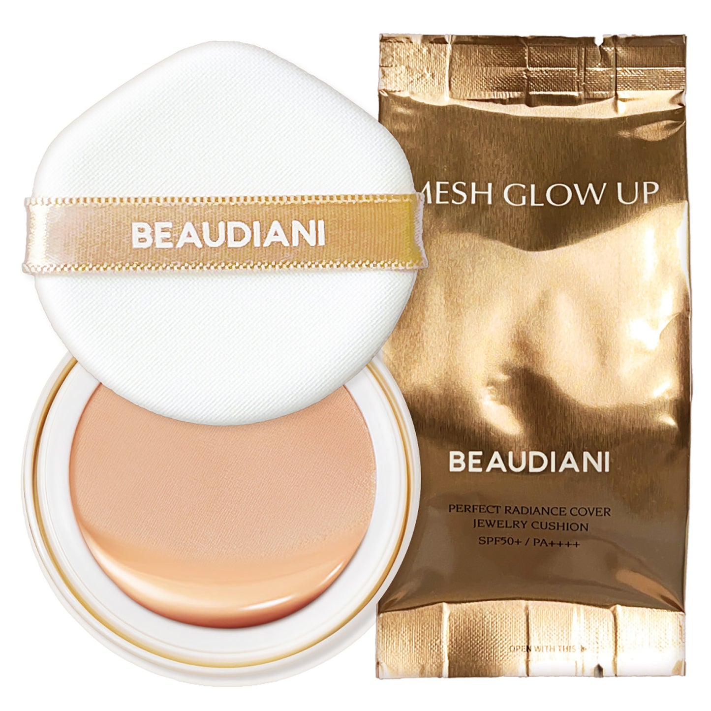 [Beaudiani] Mesh Glow Up Cushion Refill 12g - 3 Colors