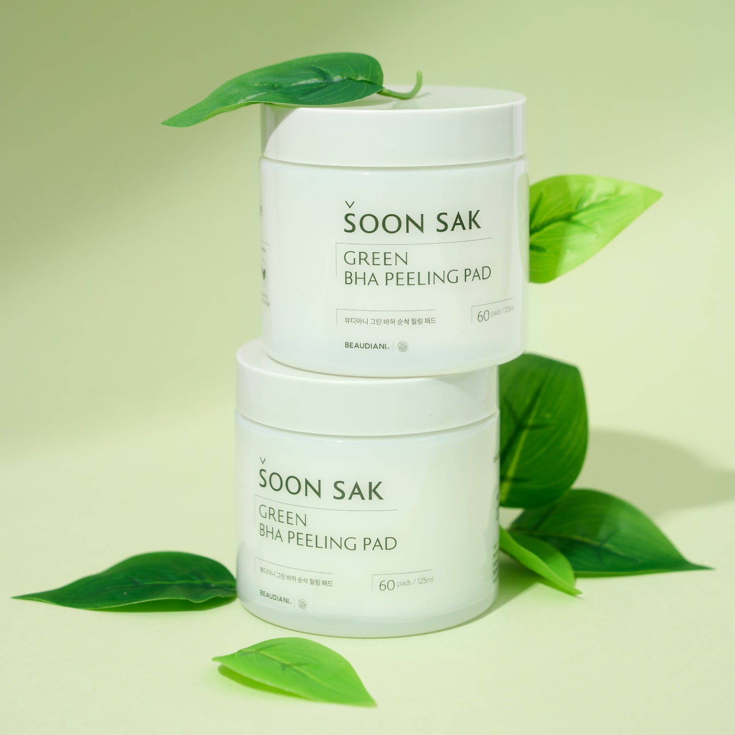 [Beaudiani] Green BHA Soon Sak Peeling Pad 60ea