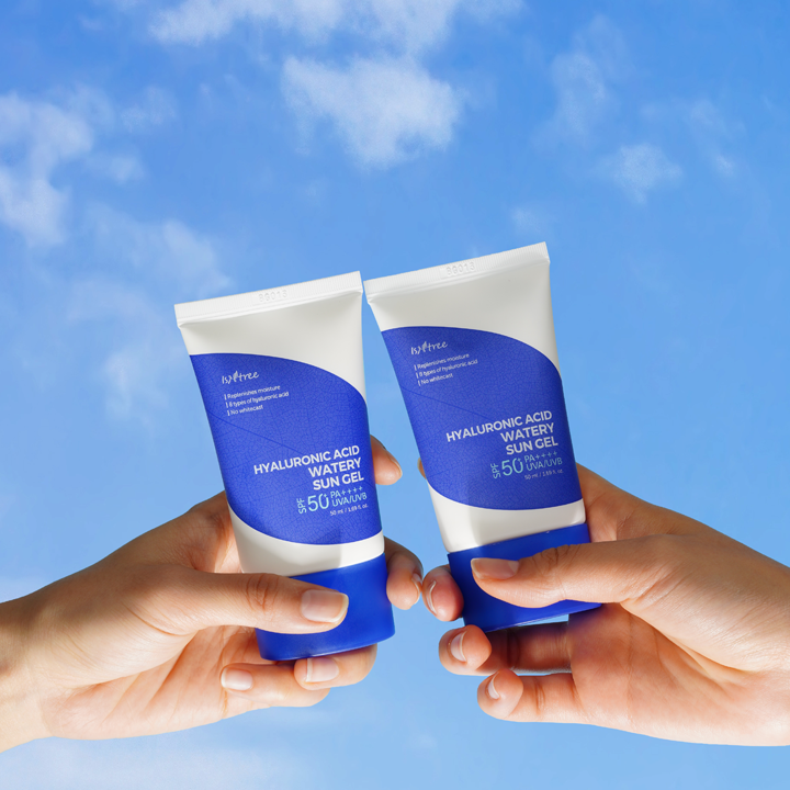 [Isntree] Hyaluronic Acid Watery Sun Gel 50ml x 2ea