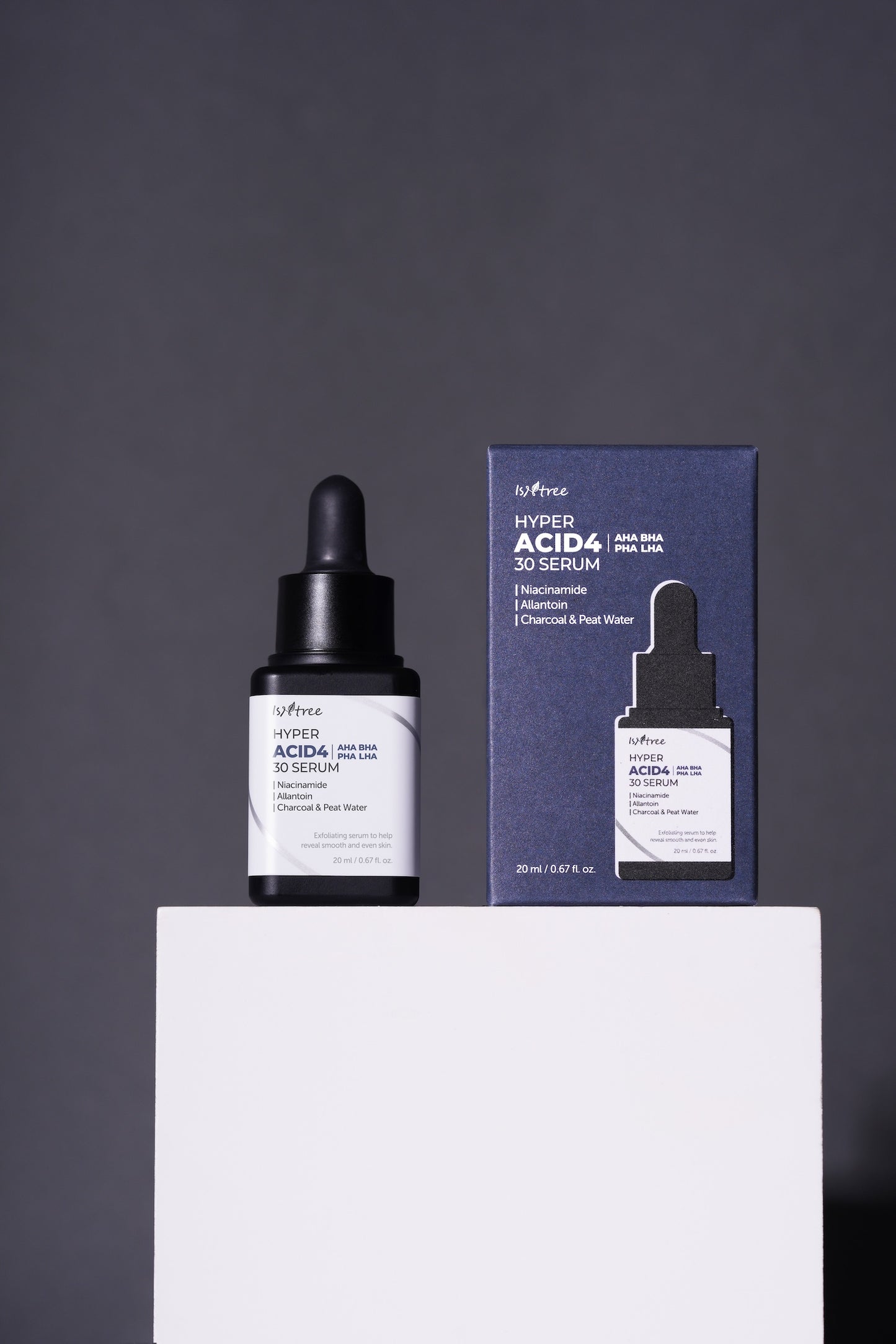 [Isntree] Hyper Acid4 AHA BHA PHA LHA 30 Serum 20ml