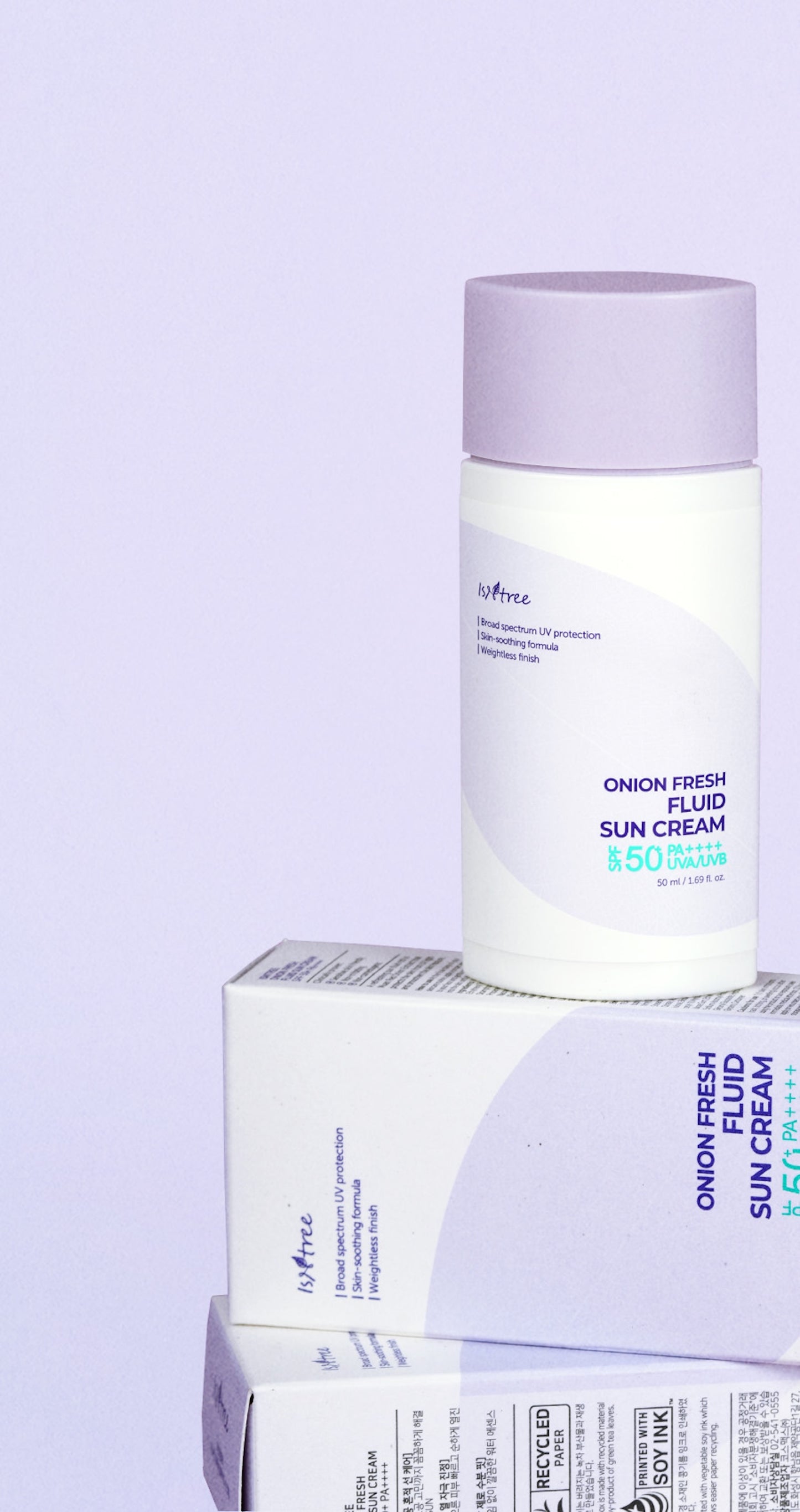 [Isntree] Onion Fresh Fluid Sun Cream 50ml