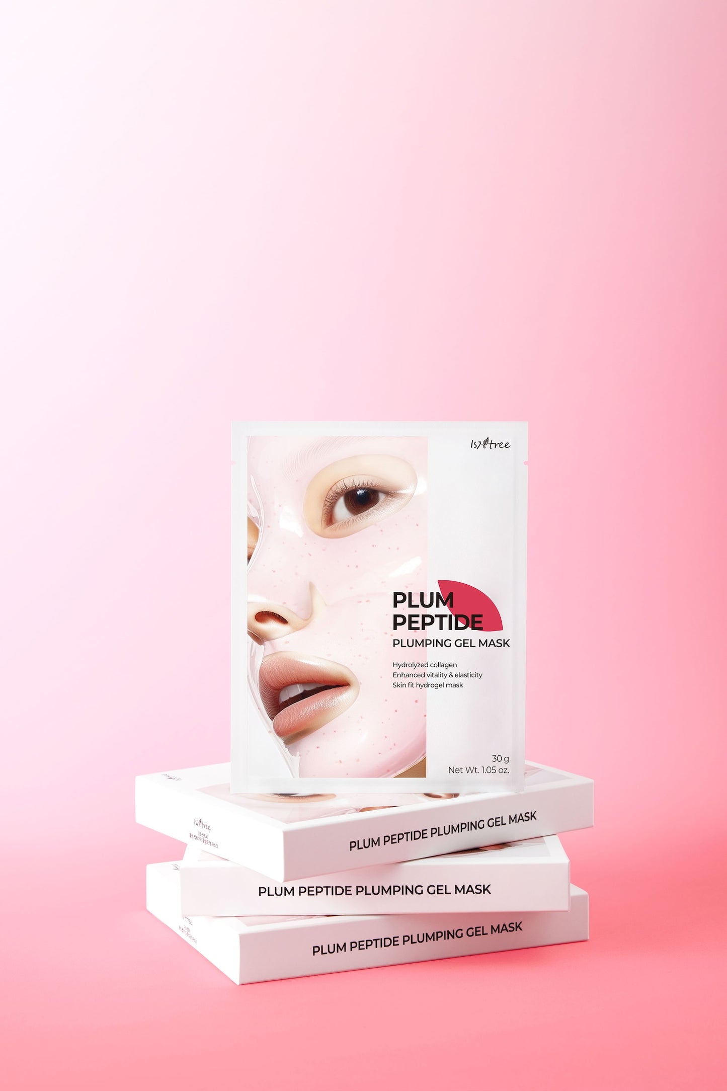 [Isntree] Plum Peptide Plumping Gel Mask 30g*1ea