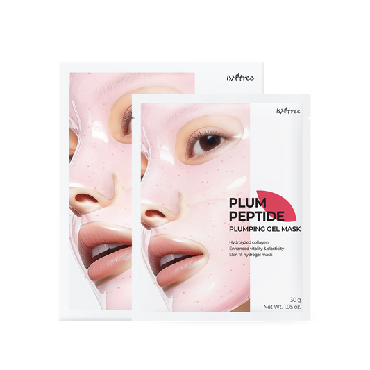 [Isntree] Plum Peptide Plumping Gel Mask 30g*4ea