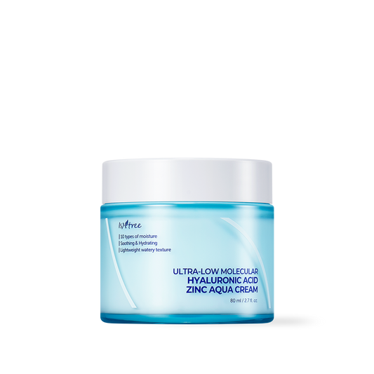 [Isntree] Ultra-Low Molecular Hyaluronic Acid Zinc Aqua Cream 80ml